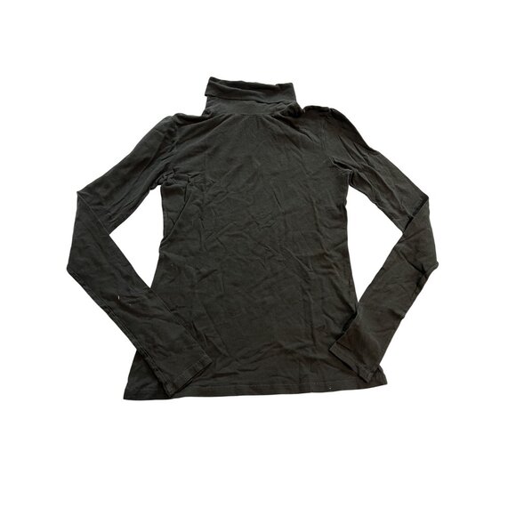 Groceries Hemp Turtleneck in Pomegranate Iron - Picture 1 of 4